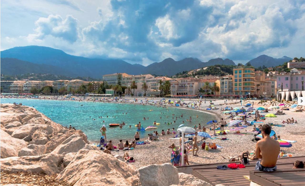 Menton Smartworking And Relax On The Beach, Seaview Εξωτερικό φωτογραφία